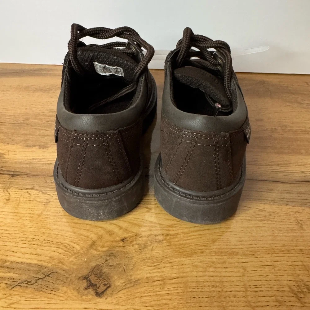 Hush Puppies Brown Suede Kids Shoes, Excellent Condition, Size 11.5